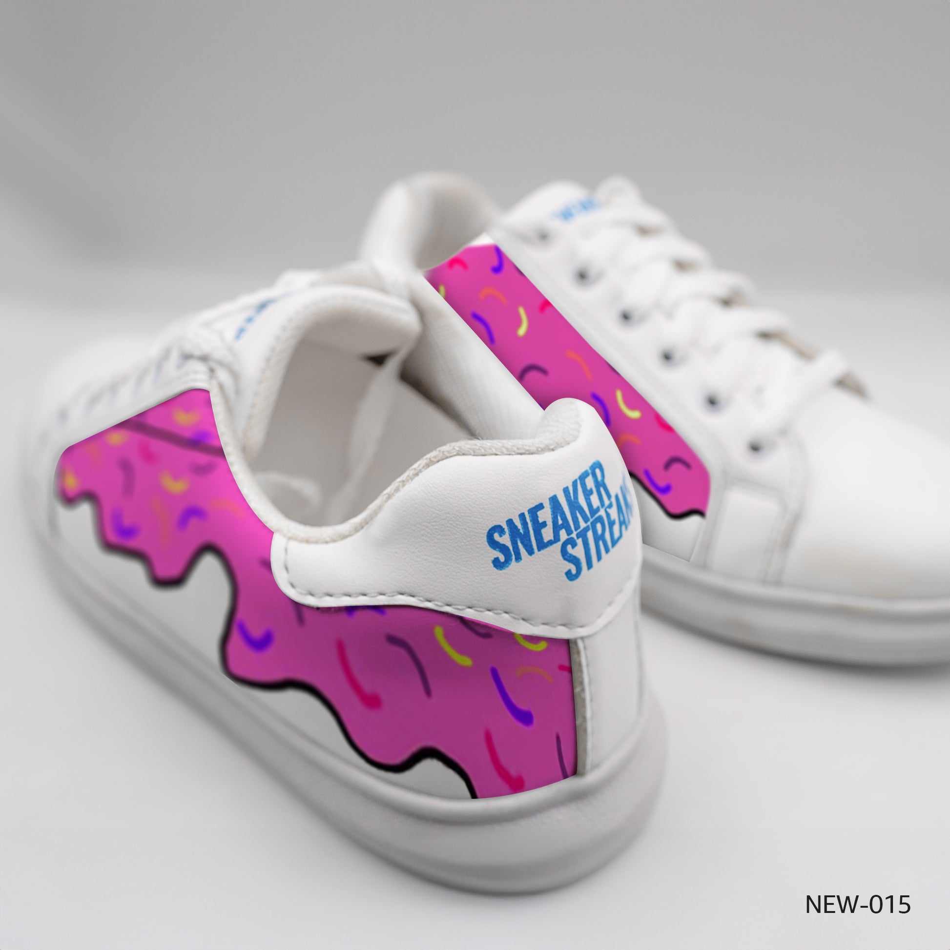 donut kicks(pink dount with colorfull sprinkes)