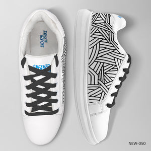 Zebra Stride (Black and white lines)