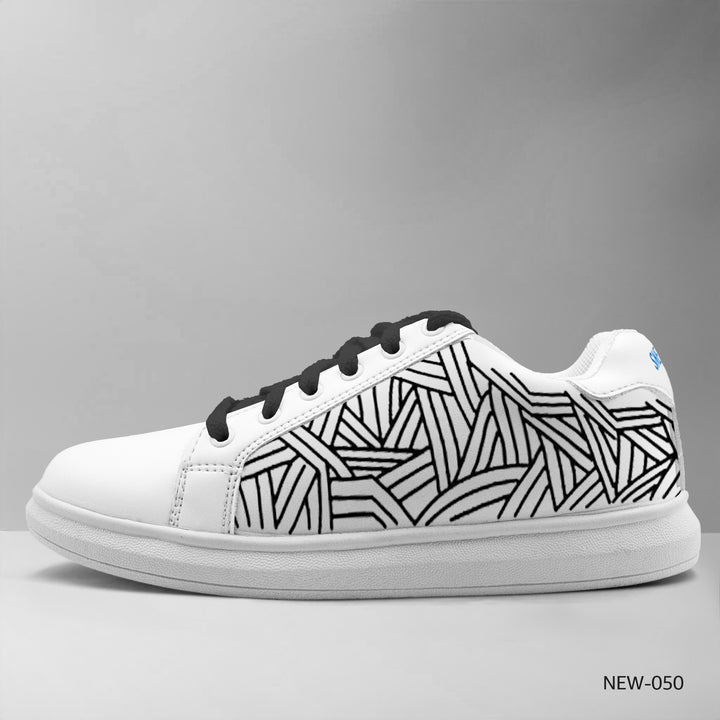 Zebra Stride (Black and white lines)