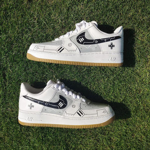 Grey Scale Grid V2.2 | CUSTOM AF1's