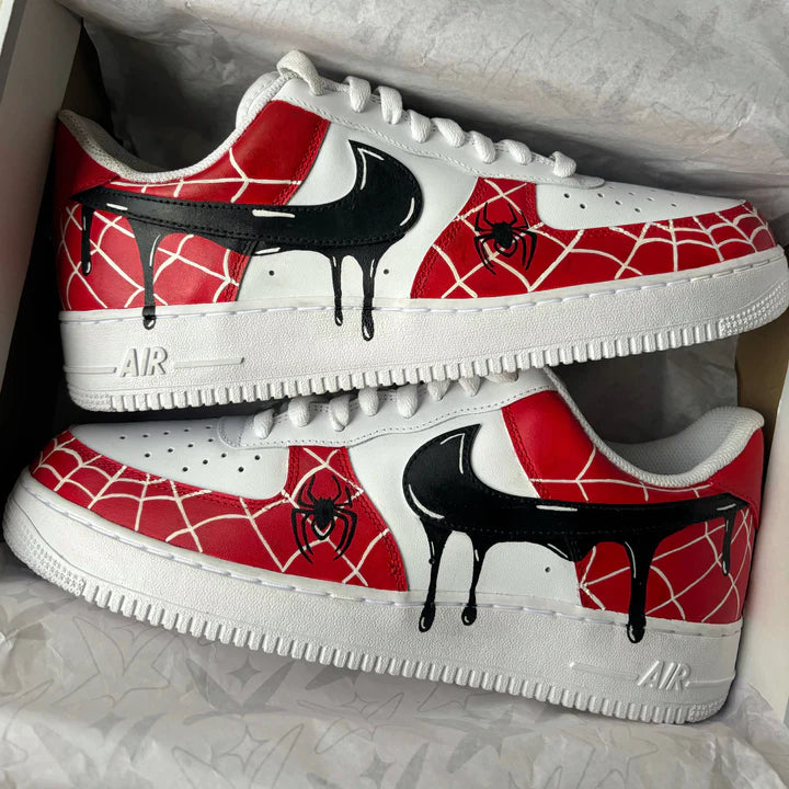 Spider Web Kicks | CUSTOM AF1's