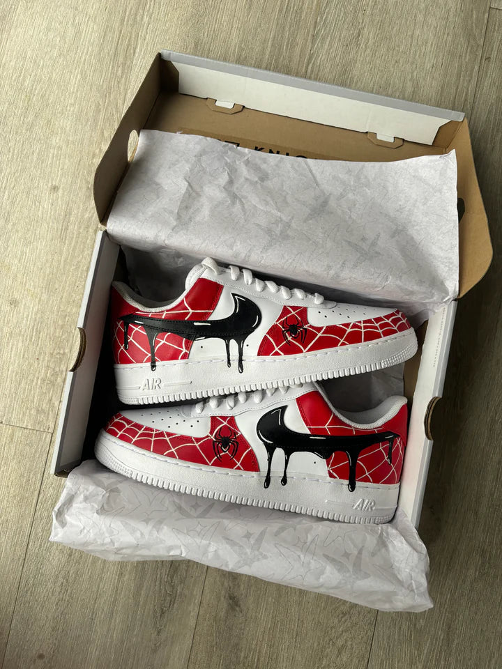 Spider Web Kicks | CUSTOM AF1's