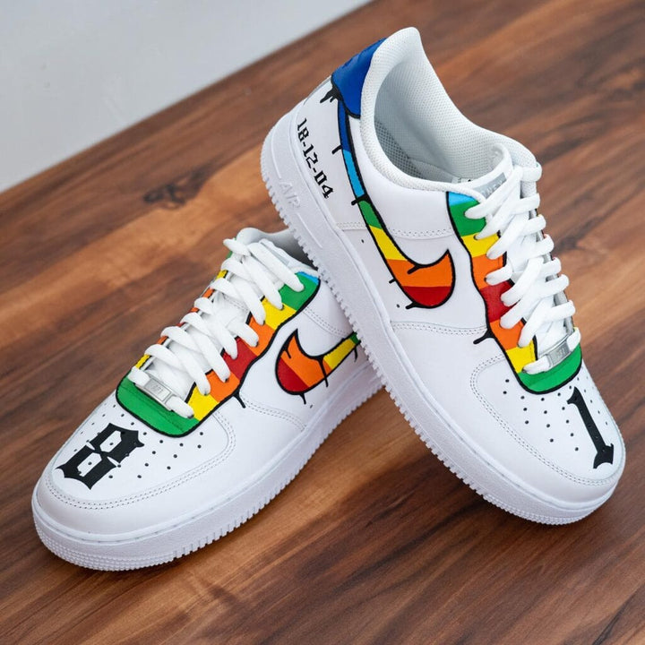 Color Cascade | CUSTOM AF1's
