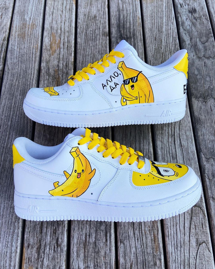 Cool Bananas | CUSTOM AF1's