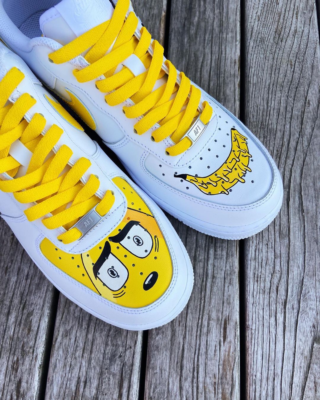 Cool Bananas | CUSTOM AF1's