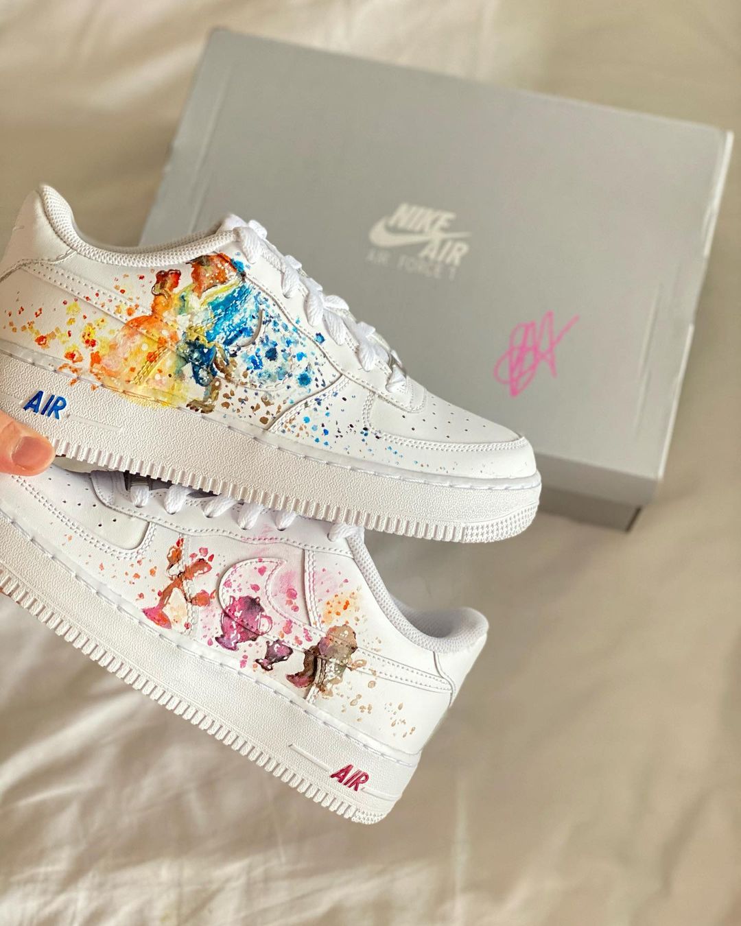 Watercolor Splash | CUSTOM AF1's