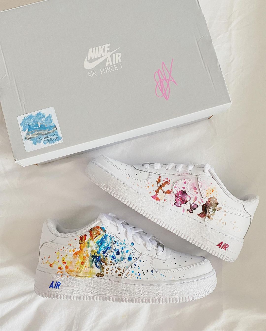 Watercolor Splash | CUSTOM AF1's