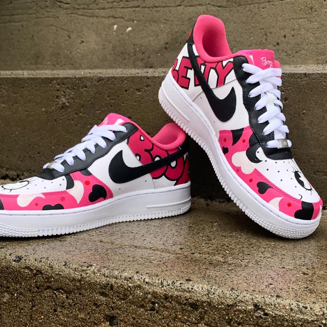 Betty Boop Hearts | CUSTOM AF1's