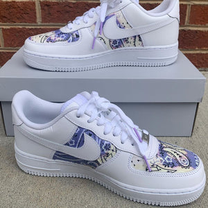 Lavender Paisley | CUSTOM AF1's