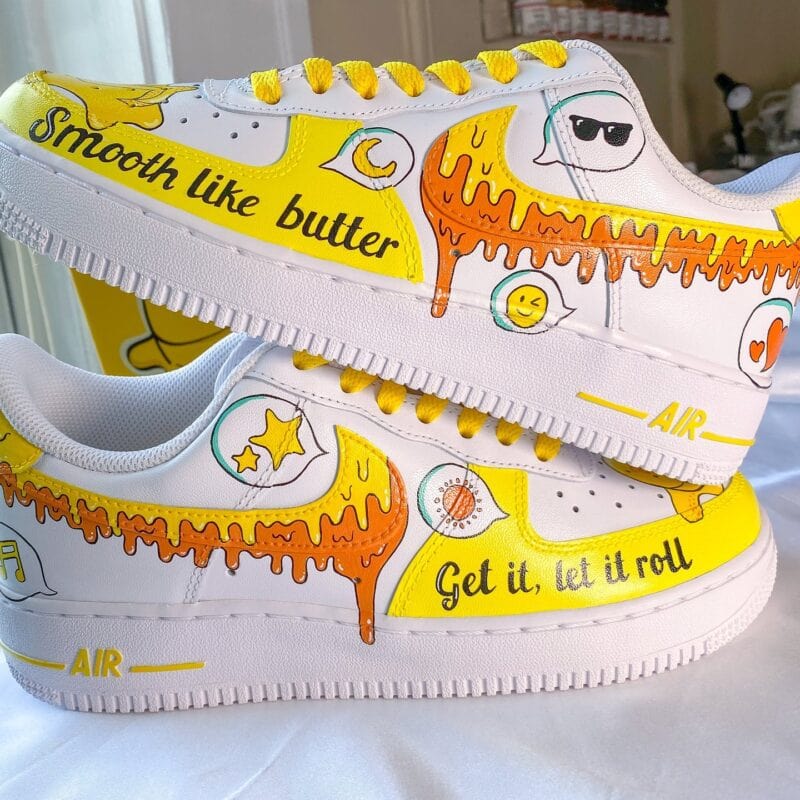 BTS Butter Drip | CUSTOM AF1's