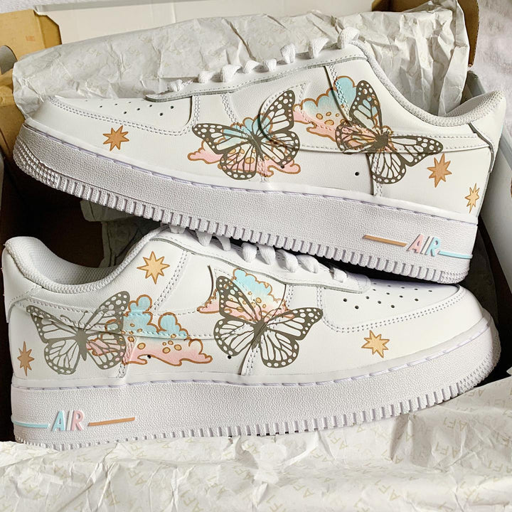 Sky Flutter | CUSTOM AF1's