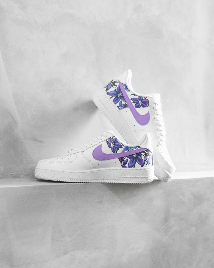 Lavender Bloom Butterflies | CUSTOM AF1's