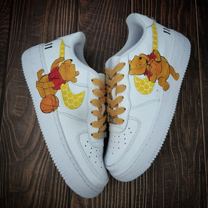 Pooh's Honey Hoops | CUSTOM AF1's