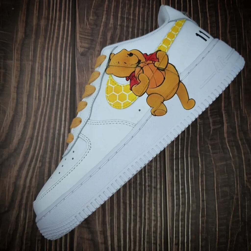 Pooh's Honey Hoops | CUSTOM AF1's