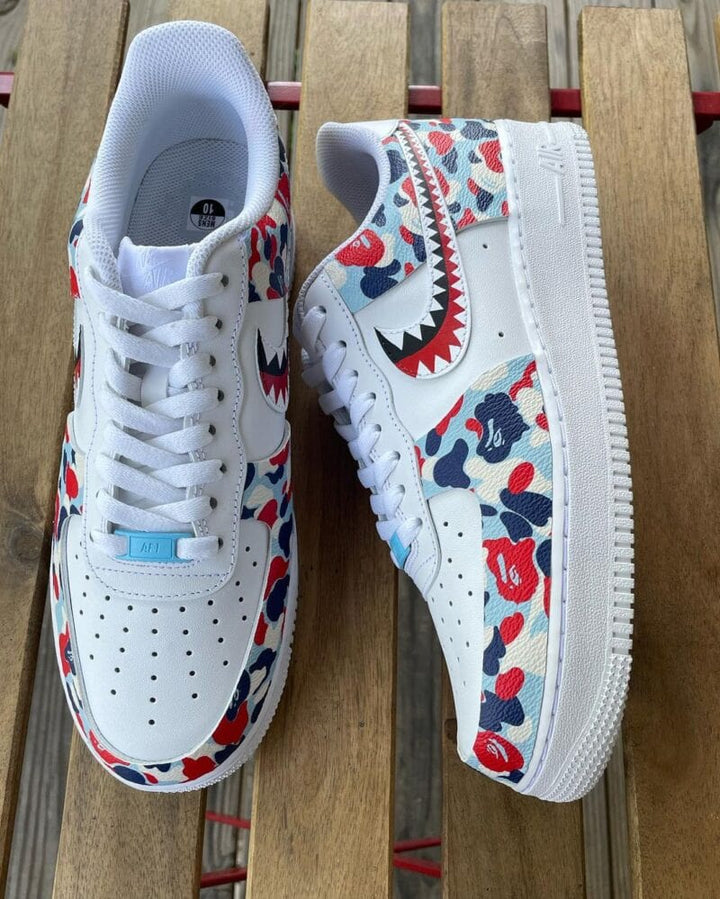 Sharkbite Camo | CUSTOM AF1's