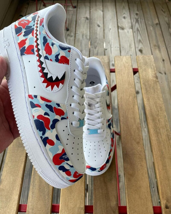 Sharkbite Camo | CUSTOM AF1's
