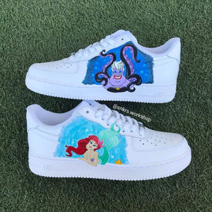 Mermaid & Villain| CUSTOM AF1's