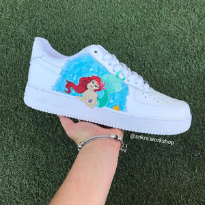 Mermaid & Villain| CUSTOM AF1's