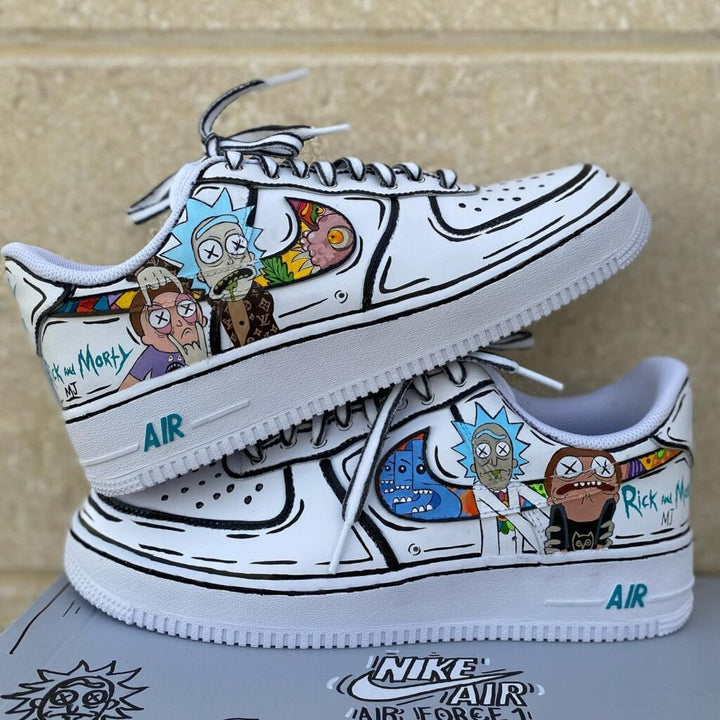 Wubba Lubba Dub Dub | CUSTOM AF1's
