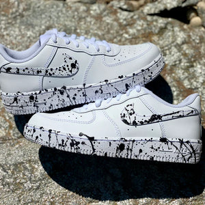Monochrome Grunge | CUSTOM AF1's
