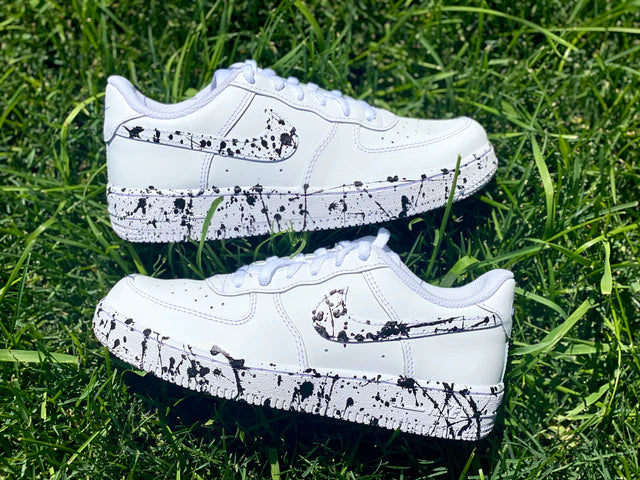 Monochrome Grunge | CUSTOM AF1's