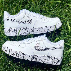 Monochrome Grunge | CUSTOM AF1's