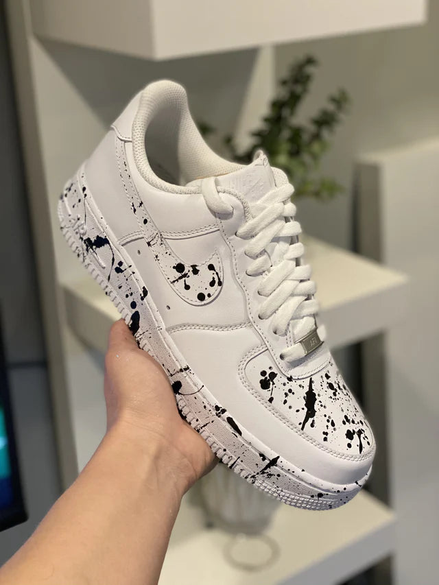 Monochrome Grunge | CUSTOM AF1's