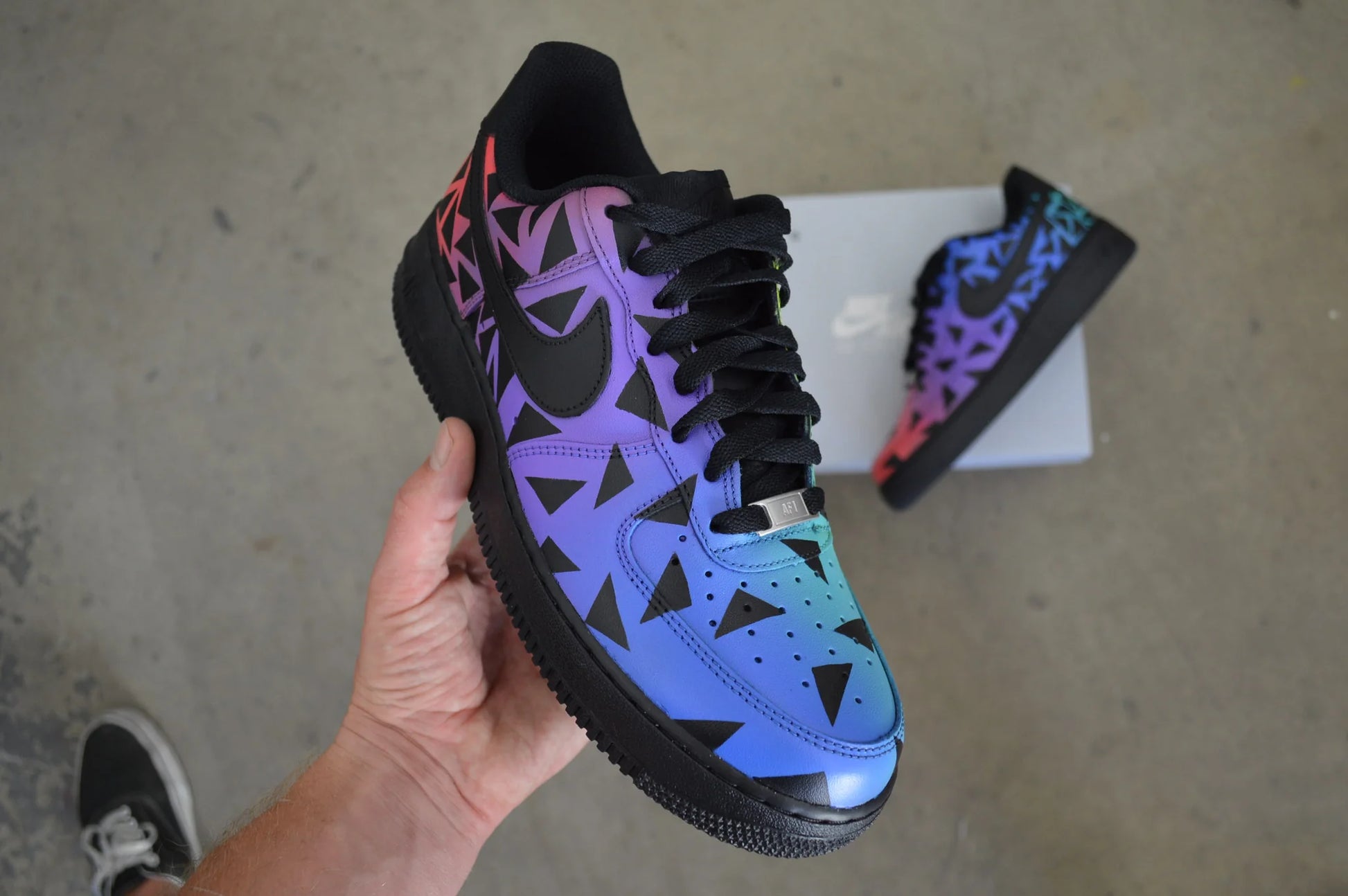 Vibrant Geo | CUSTOM AF1's