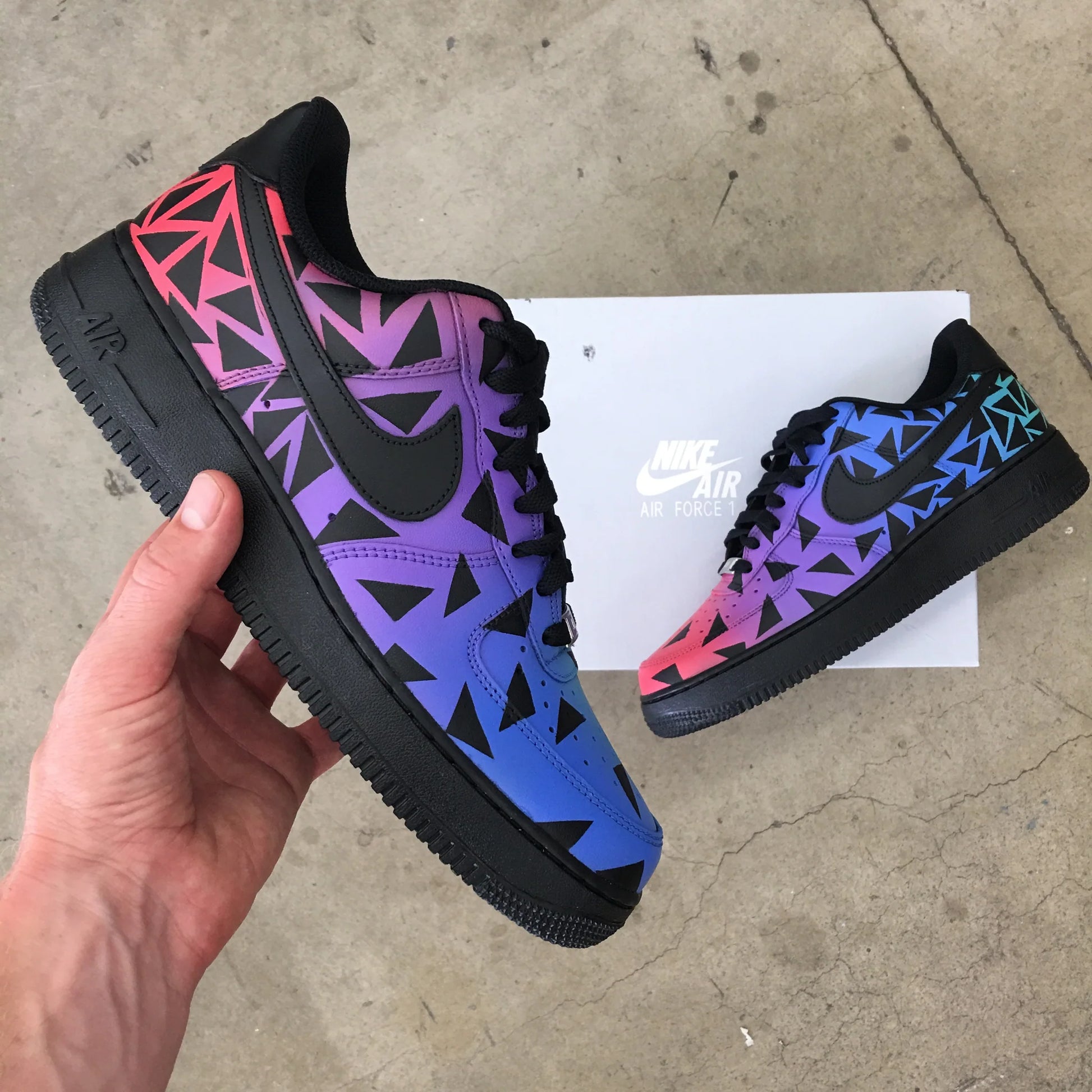 Vibrant Geo | CUSTOM AF1's