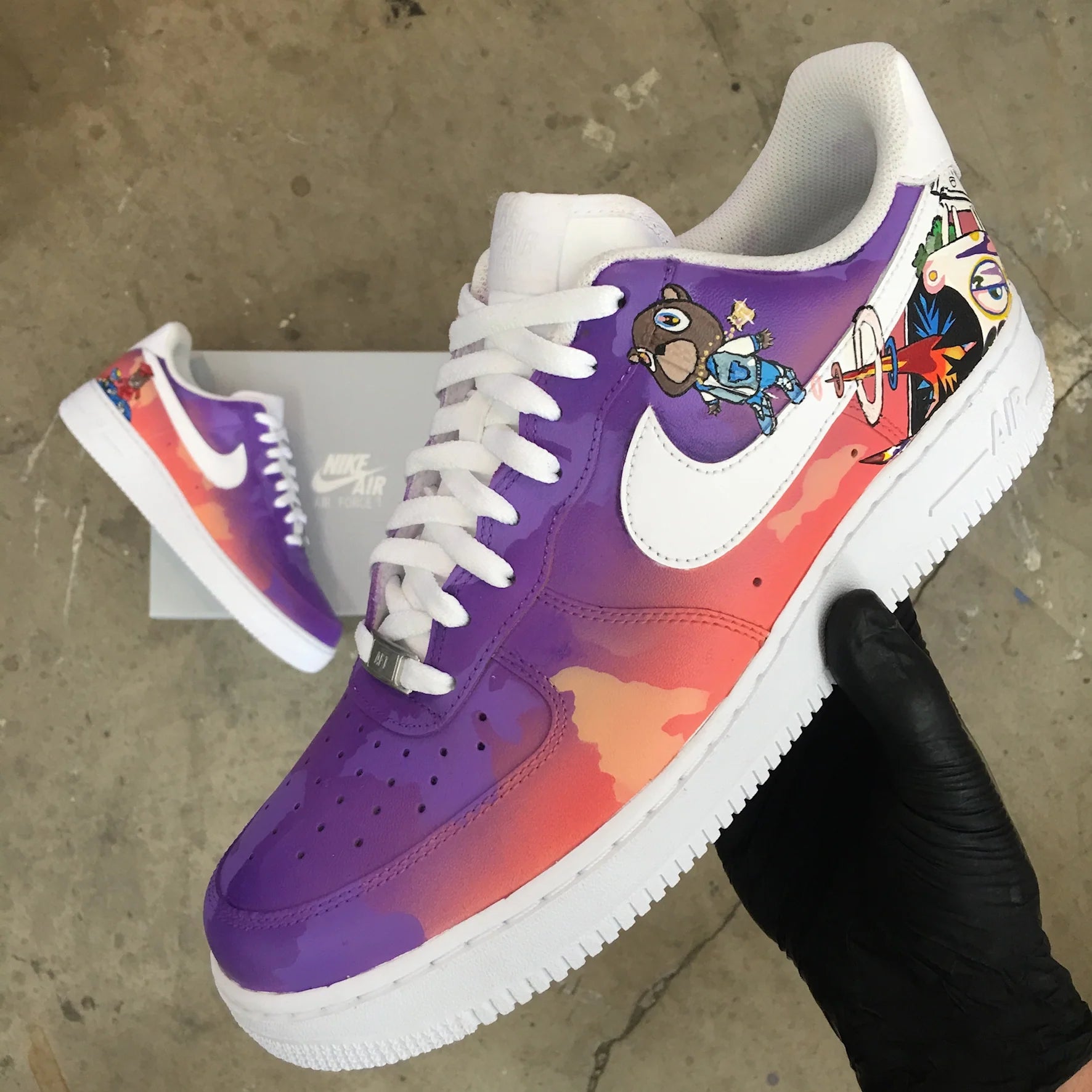 Sunset Pop | CUSTOM AF1's