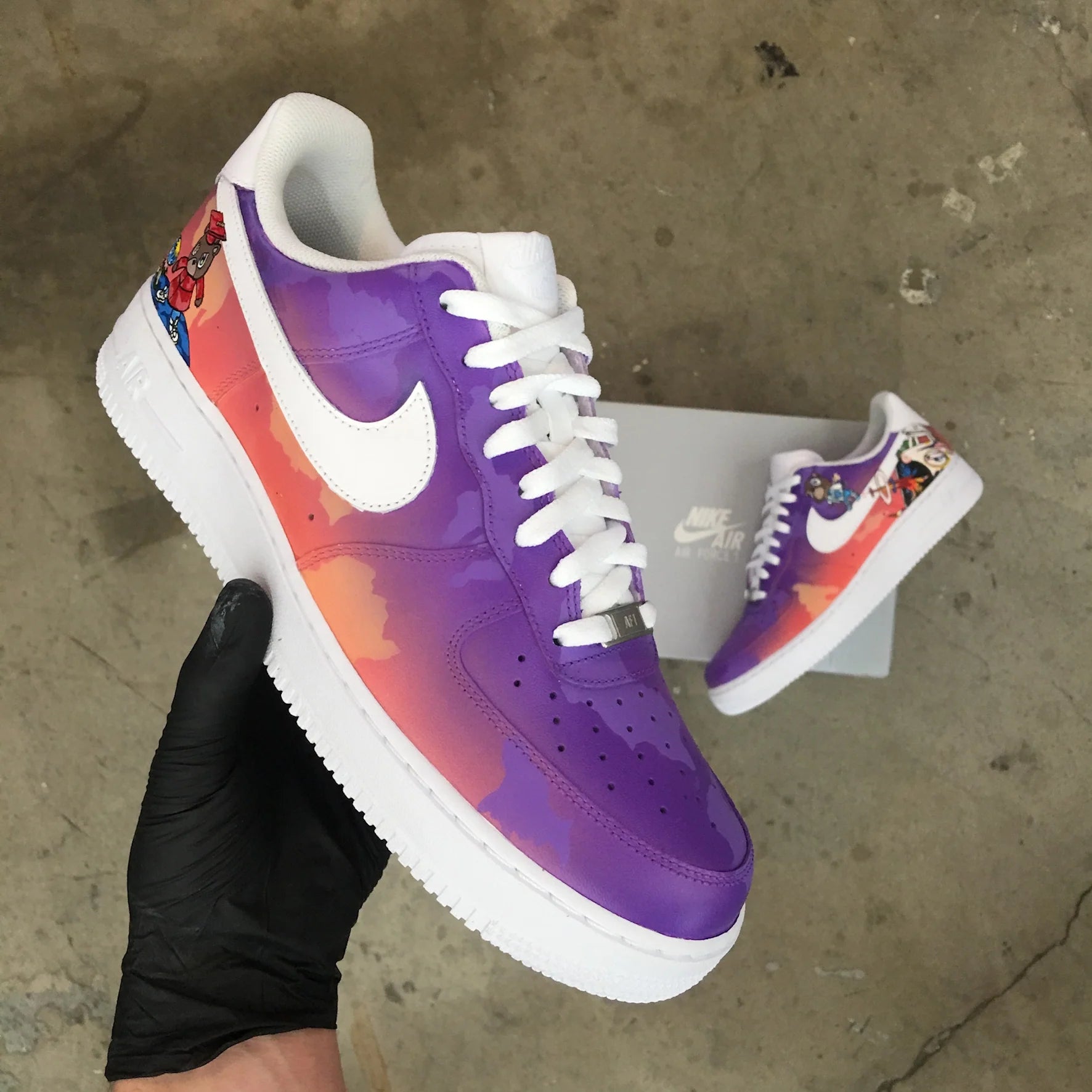 Sunset Pop | CUSTOM AF1's