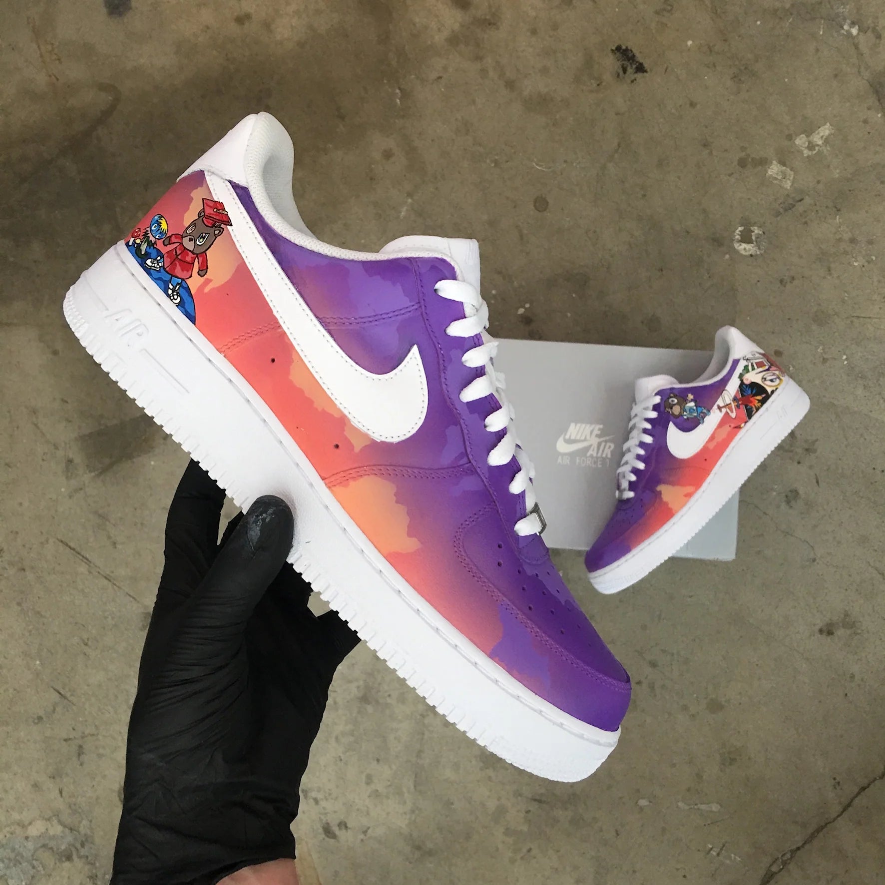 Sunset Pop | CUSTOM AF1's